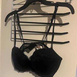 Elegant Black Lace Bra